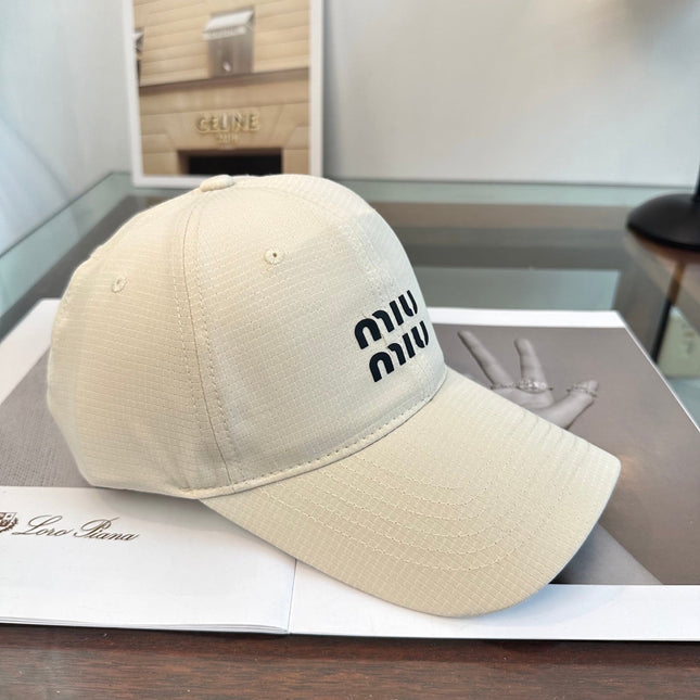 MIUMIU BASEBALL CAP STYLE 22