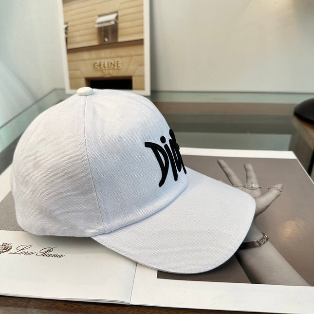 DIOR 26S EMBROIDERED BASEBALL CAP STYLE 18