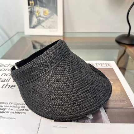 LOEWE 26S RAFFIA SUN VISOR HAT STYLE 202