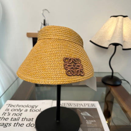 LOEWE 26S RAFFIA SUN VISOR HAT STYLE 200