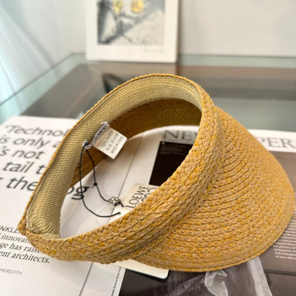 LOEWE 26S RAFFIA SUN VISOR HAT STYLE 200