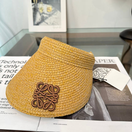 LOEWE 26S RAFFIA SUN VISOR HAT STYLE 200