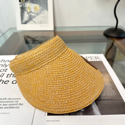 LOEWE 26S RAFFIA SUN VISOR HAT STYLE 200