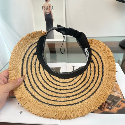 LOEWE 26S RAFFIA SUN VISOR  STYLE 262