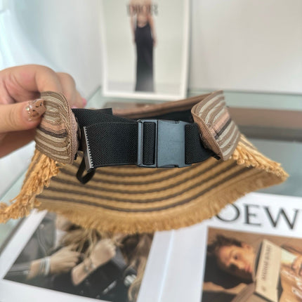 LOEWE 26S RAFFIA SUN VISOR  STYLE 260