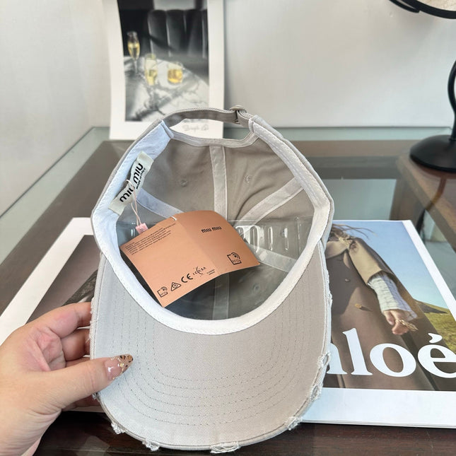 MIUMIU 26S BASEBALL CAP 346772