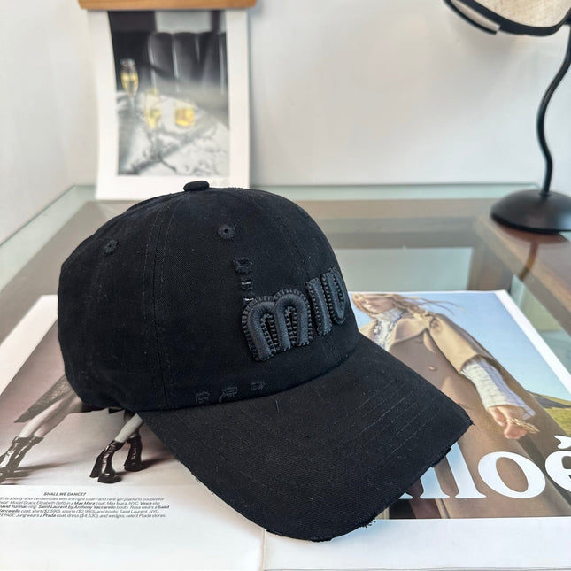 MIUMIU 26S BASEBALL CAP 346773