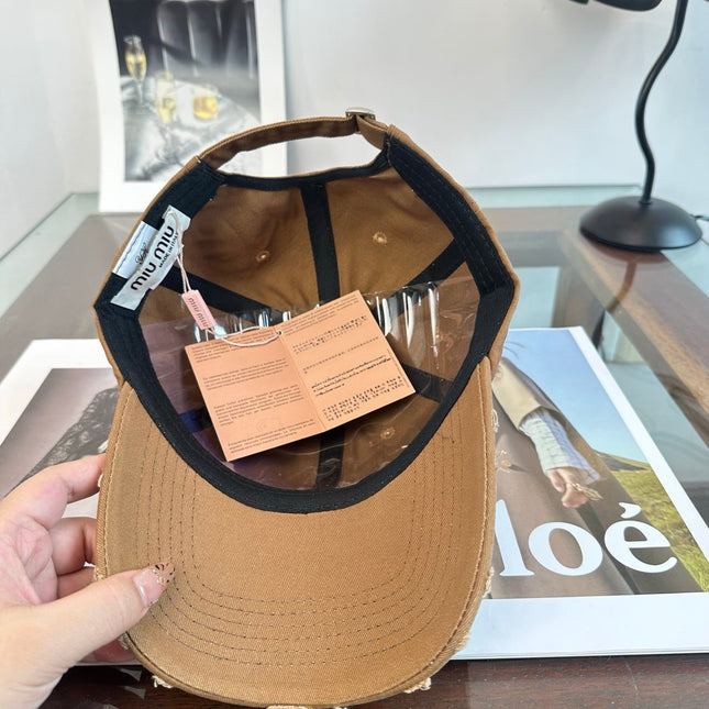 MIUMIU 26S BASEBALL CAP 346774