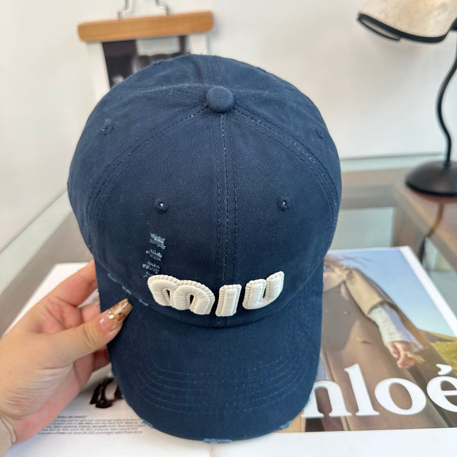 MIUMIU 26S BASEBALL CAP 346775
