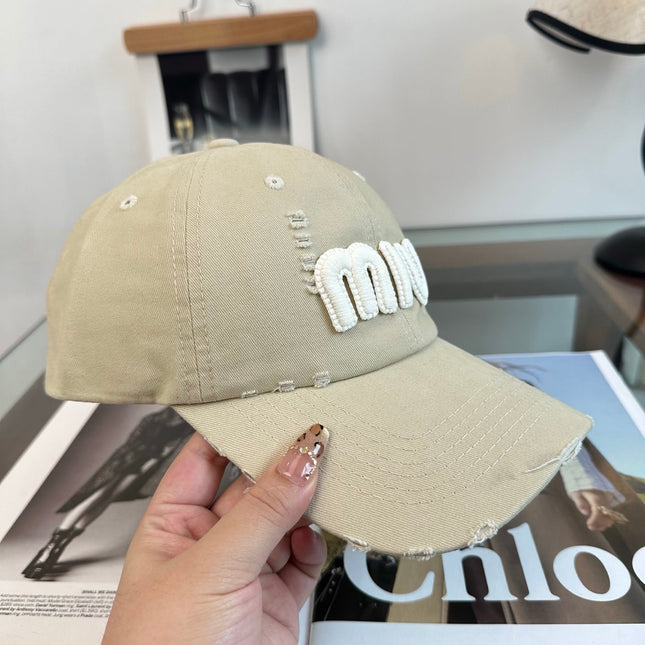MIUMIU 26S BASEBALL CAP 346776