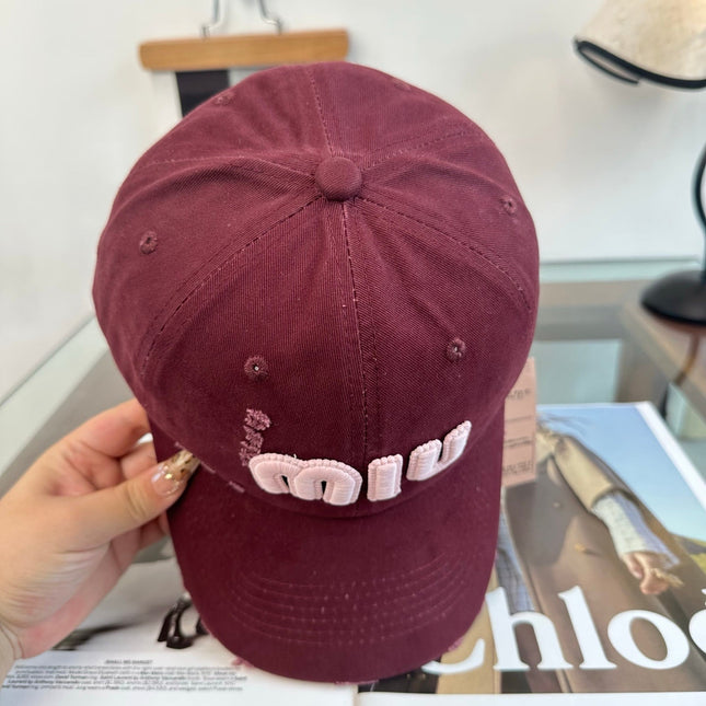 MIUMIU 26S BASEBALL CAP 346777