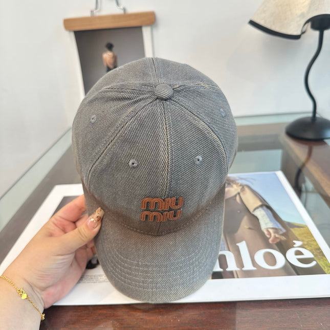 MIUMIU 26S BASEBALL CAP 346737