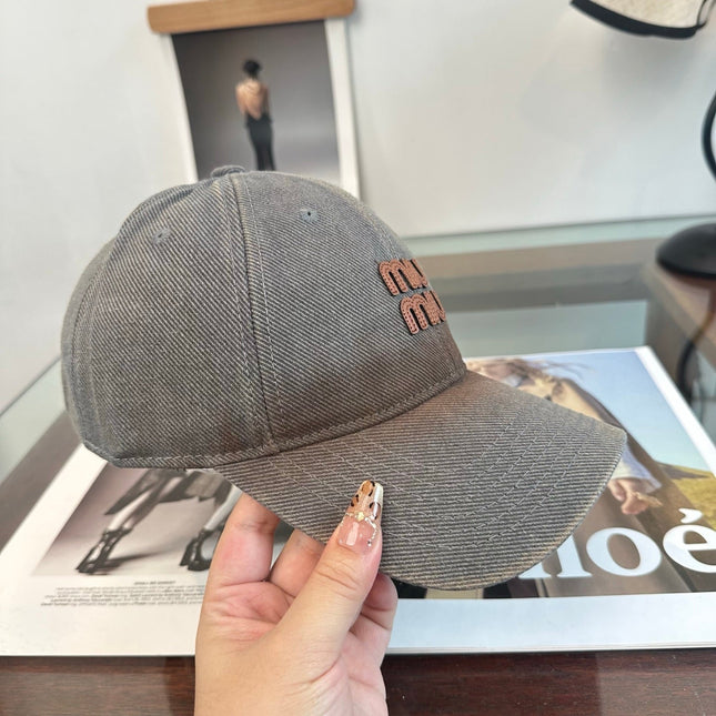 MIUMIU 26S BASEBALL CAP 346737