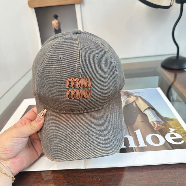 MIUMIU 26S BASEBALL CAP 346737