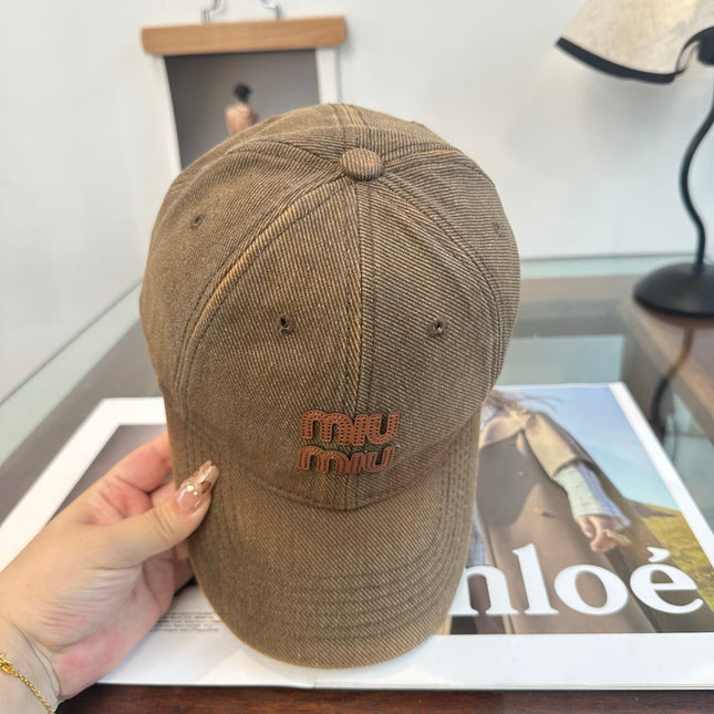 MIUMIU 26S BASEBALL CAP 346738