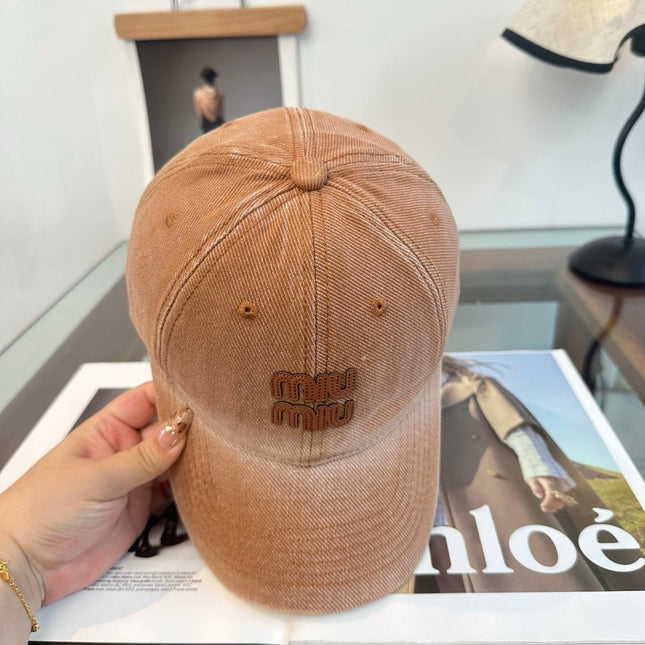 MIUMIU 26S BASEBALL CAP 346739