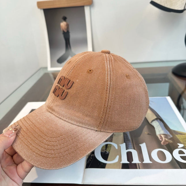 MIUMIU 26S BASEBALL CAP 346739