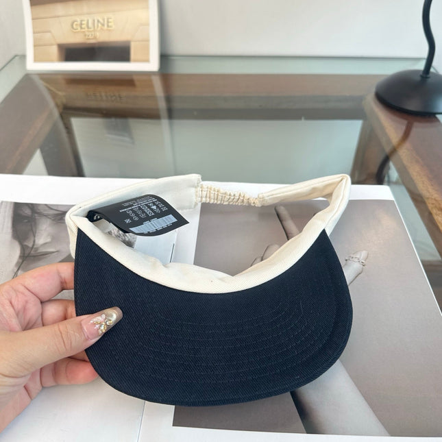 MIUMIU 26S CLASSIC LOGO SUN VISOR 346912