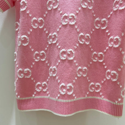 GUCCI 26S SHORT-SLEEVE KNIT SWEATER 510