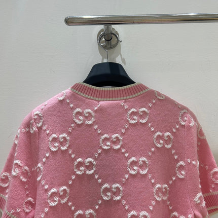 GUCCI 26S SHORT-SLEEVE KNIT SWEATER 510