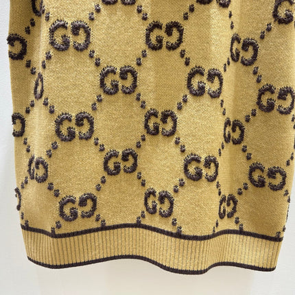 GUCCI 26S SHORT-SLEEVE KNIT TOP 549