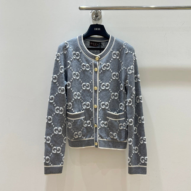 GUCCI 26S KNIT CARDIGAN 424