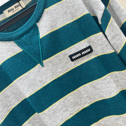 MIUMIU 26S CREW NECK KNIT SWEATER 1359
