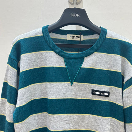 MIUMIU 26S CREW NECK KNIT SWEATER 1359