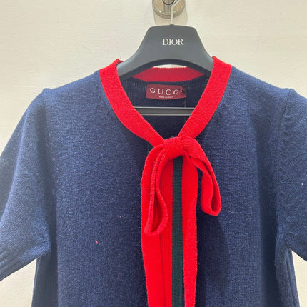 GUCCI 26S SHORT-SLEEVE KNIT DRESS 514