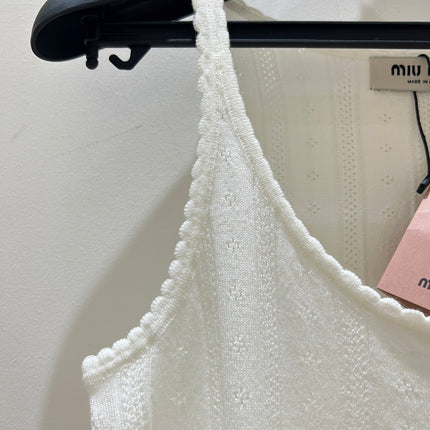 MIUMIU 26S KNIT TANK TOP 1333