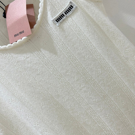 MIUMIU 26S KNIT TANK TOP 1333