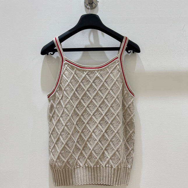 FENDI 26S KNIT CAMISOLE TOP 326
