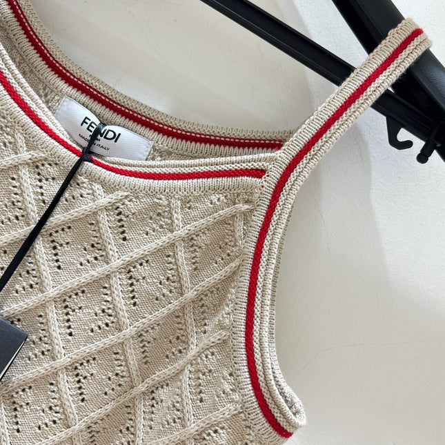 FENDI 26S KNIT CAMISOLE TOP 326