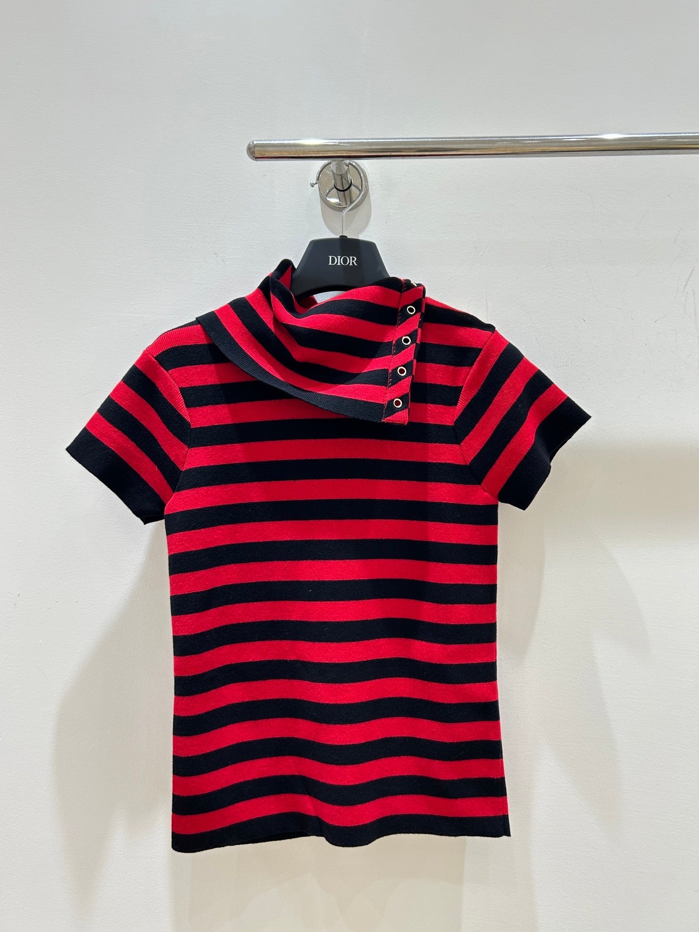 CELINE 26S SHORT-SLEEVE TURTLENECK SWEATER 433