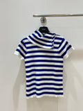 CELINE 26S SHORT-SLEEVE TURTLENECK SWEATER 432