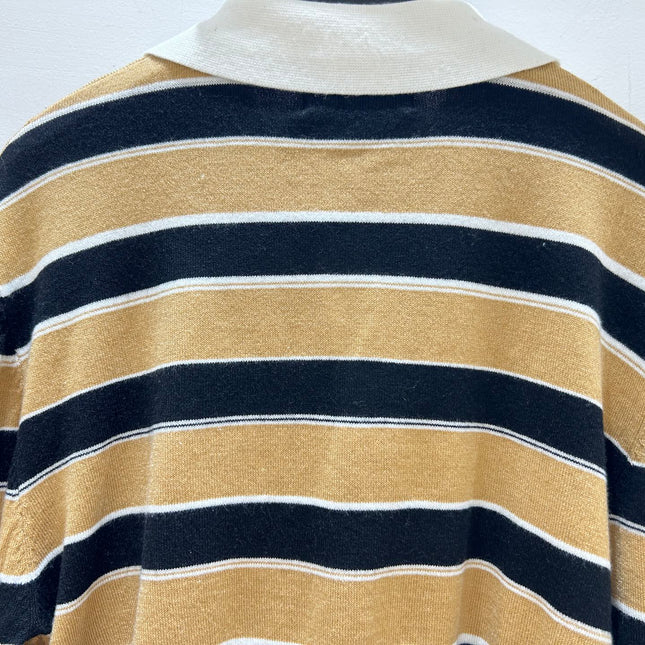 PRADA 26S CROPPED KNIT POLO SHIRT STYLE 934