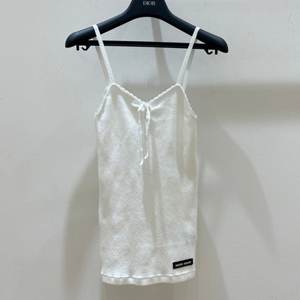 MIUMIU 26S KNIT CAMISOLE TOP 1276