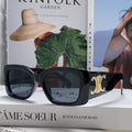 TRIOMPHE SUNGLASSES 548602 IN BLACK ACETATE