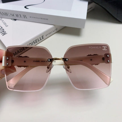 CHANEL 26S OVERSIZE RIMLESS SQUARE FRAME IN ACETATE 404636