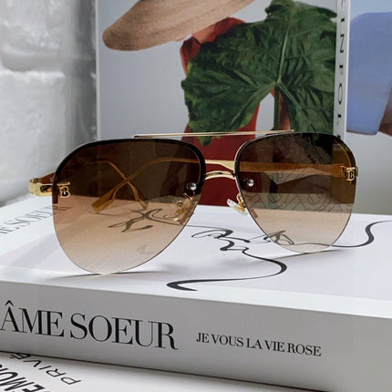 BURBERRY 26S AVIATOR FRAME IN METAL 424565