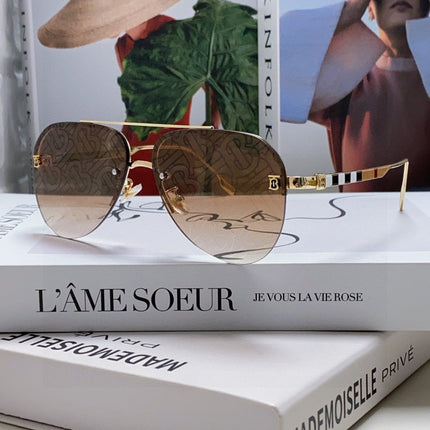 BURBERRY 26S AVIATOR FRAME IN METAL 424565
