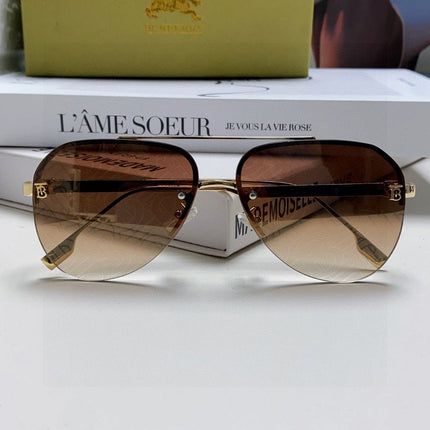 BURBERRY 26S AVIATOR FRAME IN METAL 424565