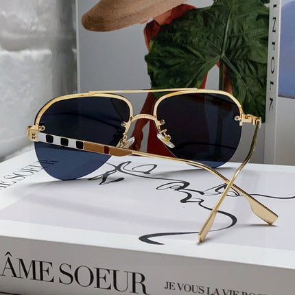 BURBERRY 26S AVIATOR FRAME IN METAL 424567