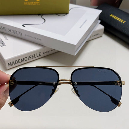 BURBERRY 26S AVIATOR FRAME IN METAL 424567