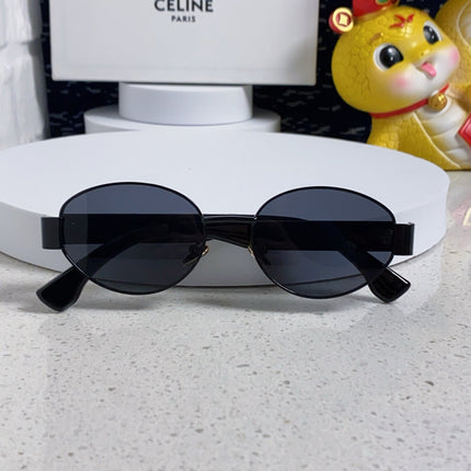 CELINE 26S OVAL FRAME IN METAL 493074