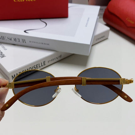 CARTIER 26S ROUND FRAME IN METAL 443355