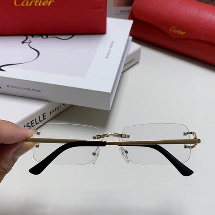 CARTIER 26S RECTANGULAR FRAME IN METAL 443356