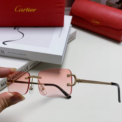 CARTIER 26S RECTANGULAR FRAME IN METAL 443357