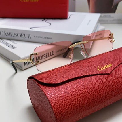 CARTIER 26S RECTANGULAR FRAME IN METAL 443357