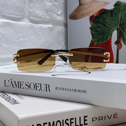 CARTIER 26S RECTANGULAR FRAME IN METAL 443359